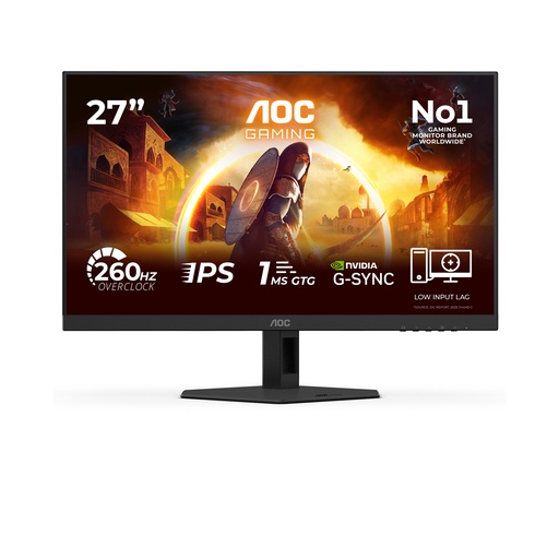 [27G4ZREP] G4 27G4ZREP pantalla para PC 68,6 cm (27") 1920 x 1080 Pixeles Full HD LCD Negro, Rojo