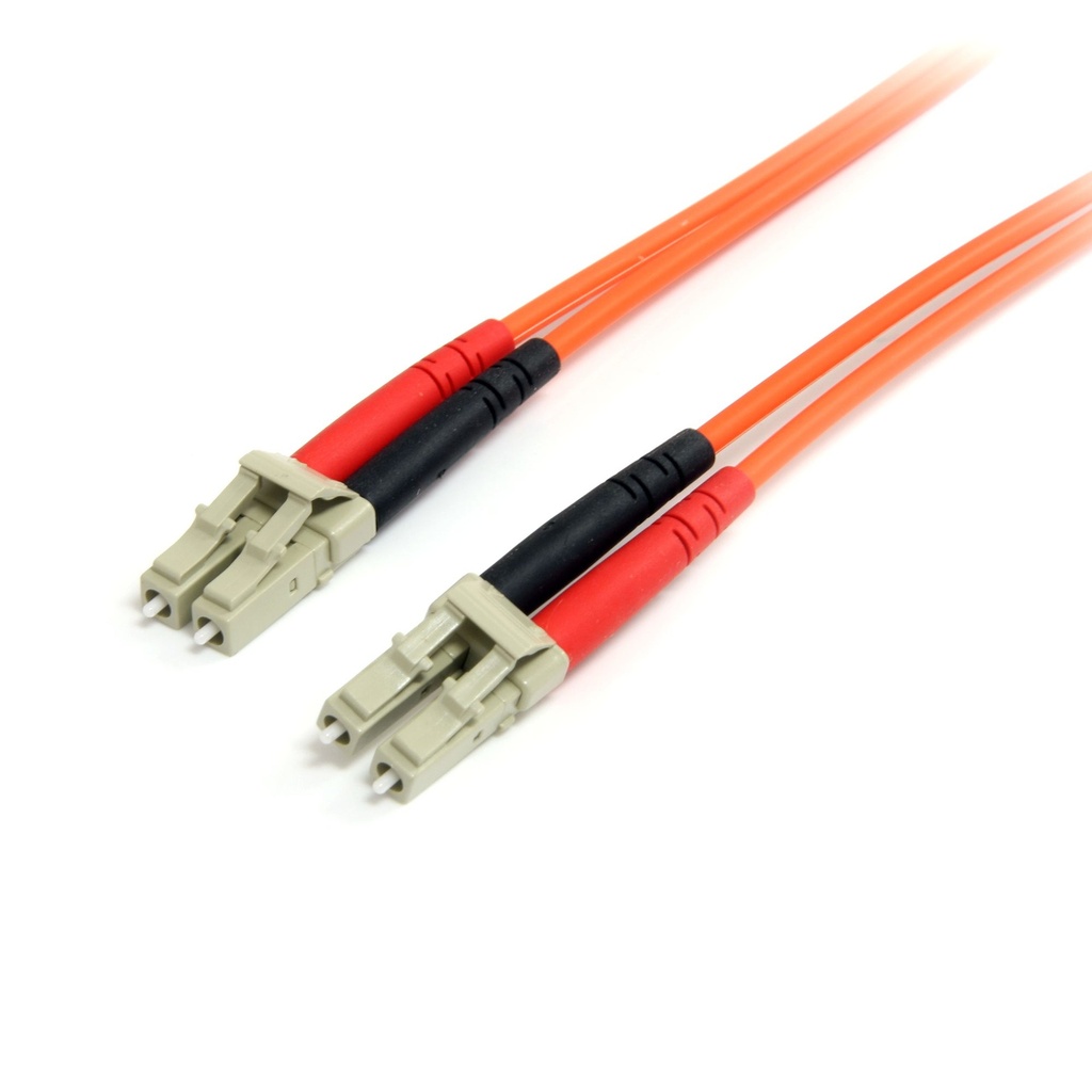 Cable Patch de Fibra Duplex Multimodo 62,5/125 2m LC - LC