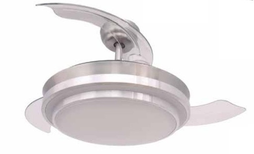 [VT-SENZA PLUS] VT-SENZA PLUS ventilador Acero inoxidable, Blanco