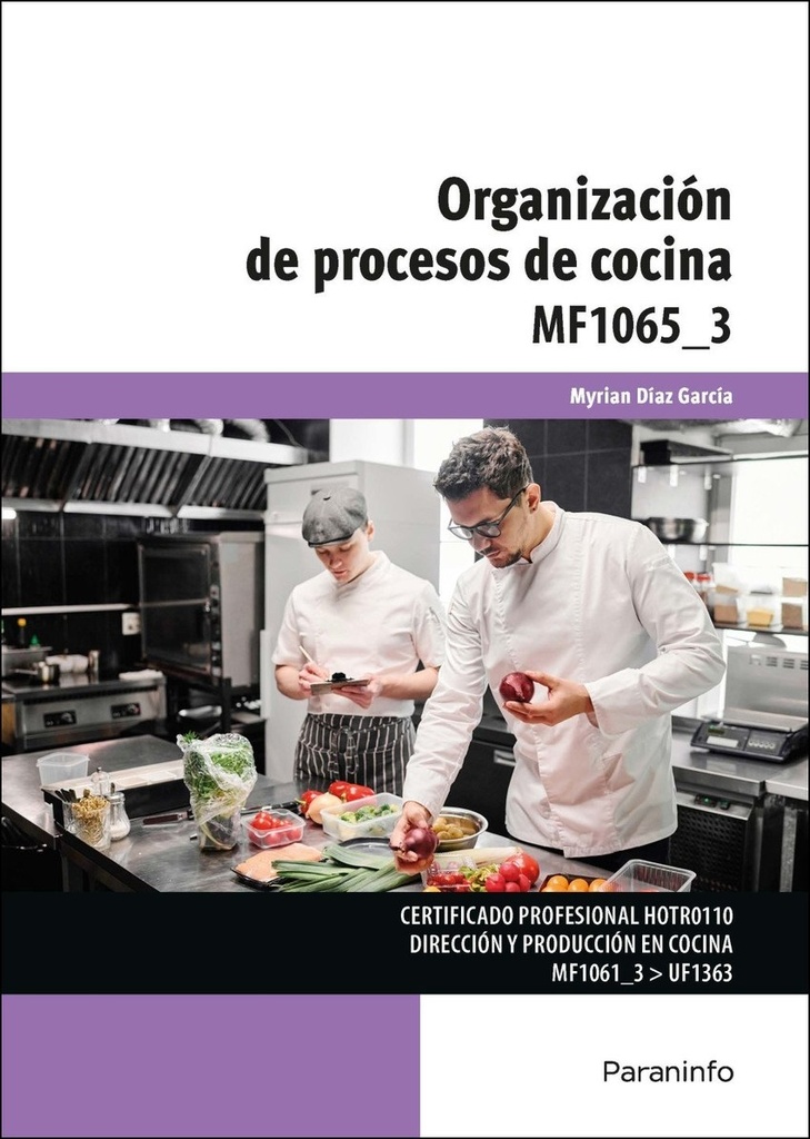 ORGANIZACION DE PROCESOS DE COCINA