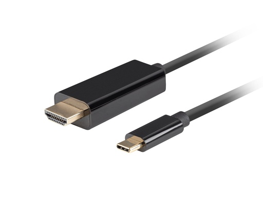 [CA-CMHD-10CU-0010-BK] CA-CMHD-10CU-0010-BK adaptador de cable de vídeo 1 m USB Tipo C HDMI Negro