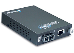 [TFC-1000S20] TFC-1000S20 convertidor de medio 2000 Mbit/s 1310 nm Monomodo Gris