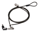 CUSTODIO02BNTM cable antirrobo Negro 1,8 m