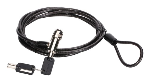 [CUSTODIO02BNM] CUSTODIO02BNM cable antirrobo Negro 1,8 m
