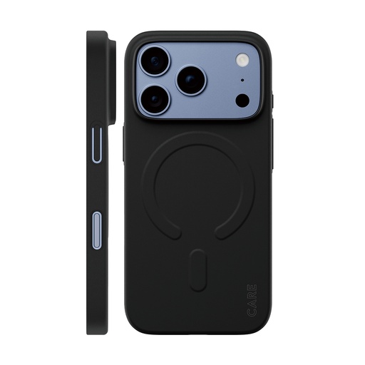[CR87852] CARE by ® SL1M Case Black w. MagSafe iPhone 18 Pro | 17 Pro funda para teléfono móvil Negro