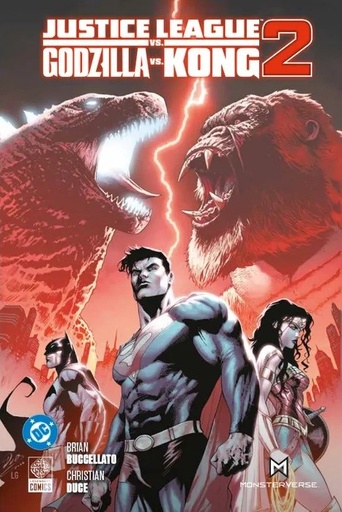 JUSTICE LEAGUE VS.GODZILLA VS.KONG 02- DC 100%