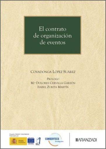 El contrato de organización de eventos
