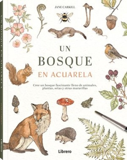 Un bosque de acuarela