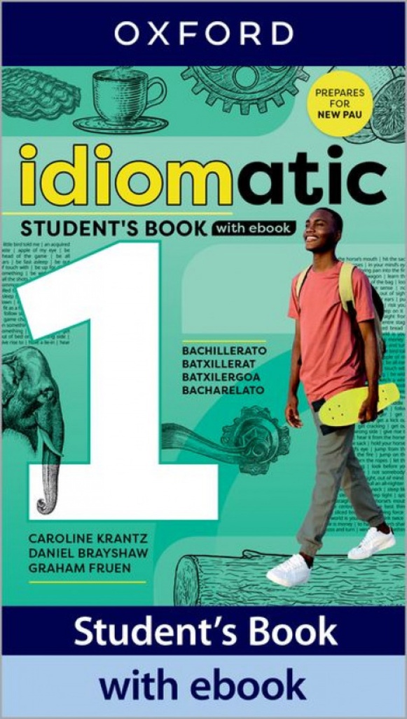 Idiomatic 1 student book+ebook 2025