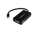 Adaptador de vídeo externo triple head Mini DisplayPort a DVI HDMI y DP conversor