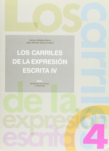 CARRILES DE EXPRESION ESCRITA 4.