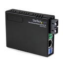 Conversor de Medios Ethernet RJ45 a Fibra Óptica Multimodo SC - 2Km