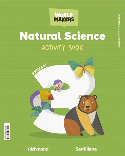 3PRI NATURAL SCIENC ACT BOOK WM MAD ED22