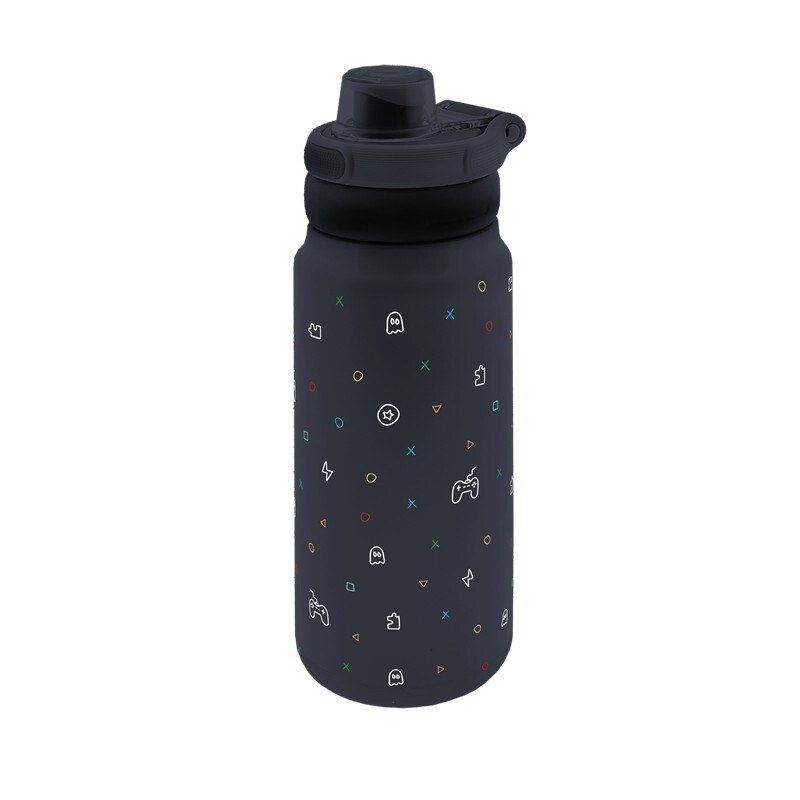 Botella termica interior ceramico 750ml sport game mode black