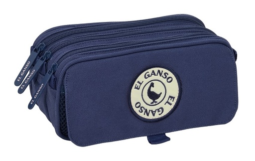 PORTATODO TRIPLE BIG EL GANSO JEANS 21,5x10x8cm