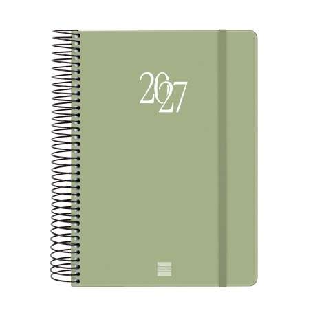 AGENDA ANUAL MY E10 1 DIA PAGINA 2027 VERDE