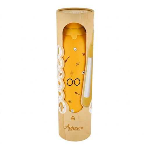Botella termica interior ceramico 2 tapones 750ml mustard wizard school