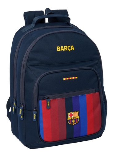 MOCHILA DOBLE ADAPTABLE A CARRO F.C.BARCELONA 1ª EQUIPACION 26/27 32x42x16cm