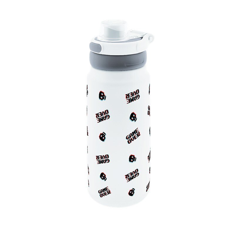 Botella termica interior ceramico 750ml sport ice arcade skull