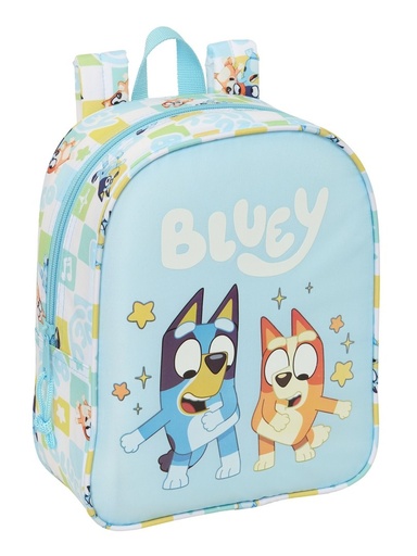 MOCHILA GUARDERIA ADAPTABLE A CARRO BLUEY READY 22x27x10cm