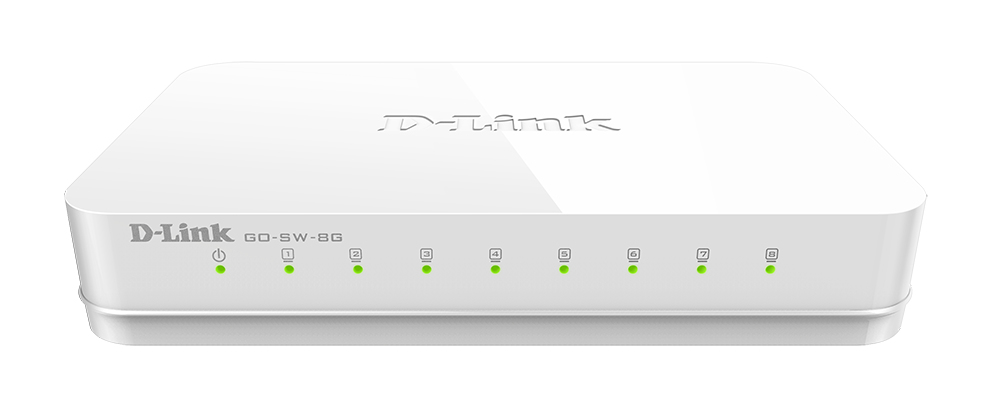 GO-SW-8G switch No administrado Blanco