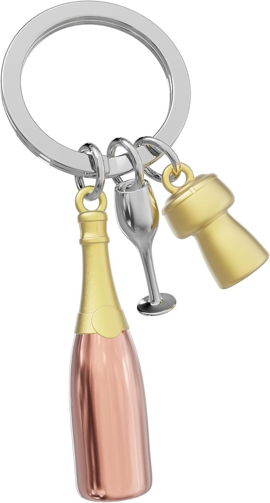 LLAVERO METALMORPHOSE LIFESTYLE CHAMPAGNE ROSE