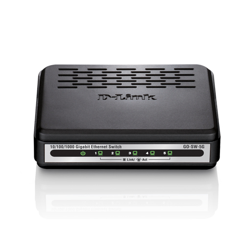 [GO-SW-5G] GO-SW-5G switch No administrado Negro