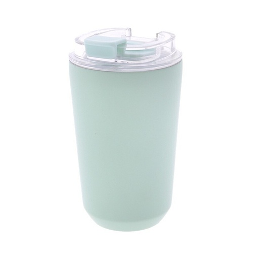 VASO TERMICO INTERIOR CERAMICO LISO 400ML MINT