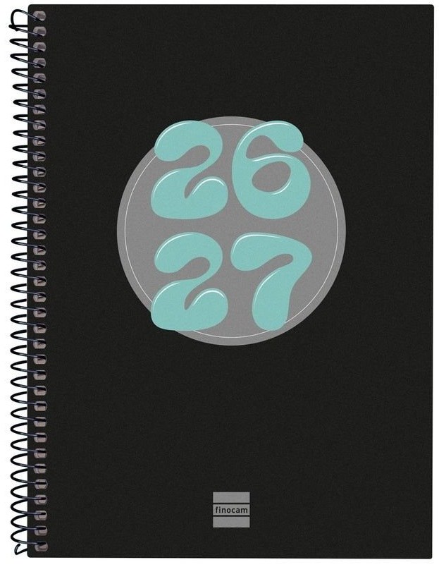 (CAT)AGENDA ESCOLAR 26-27 COOL 4º DP NEGRO