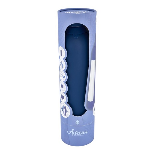 Botella lisa interior ceramico con 2 tapones 750ml azul oscuro