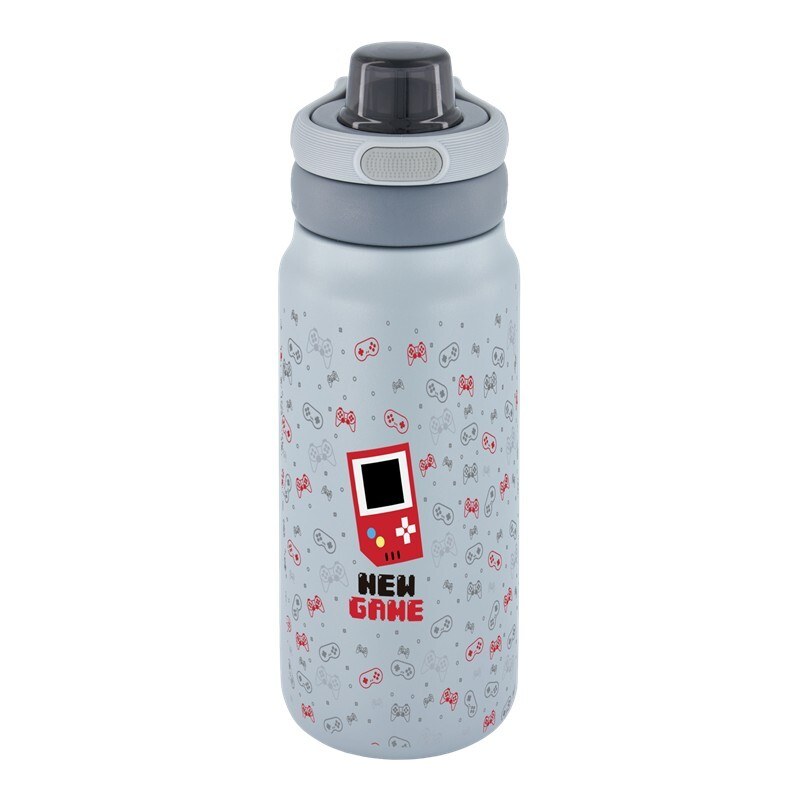 Botella termica interior ceramico 750ml sport shadow pixel gaming