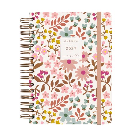 AGENDA ANUAL MONIQUILLA E10 1 DIA PAGINA 2027 ROSA