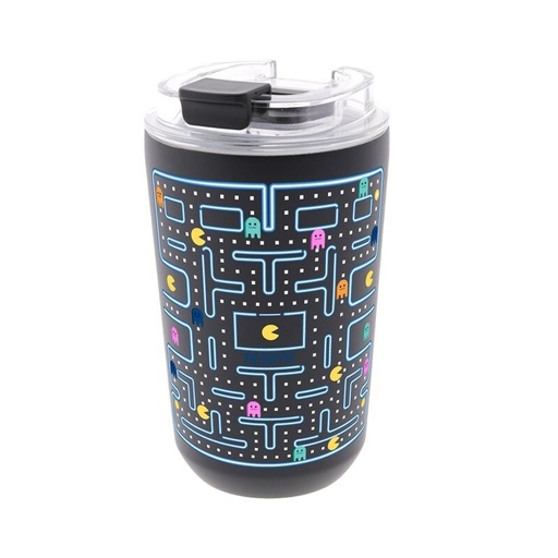 VASO TERMICO INTERIOR CERAMICO 400ML BLACK PIXEL RUN