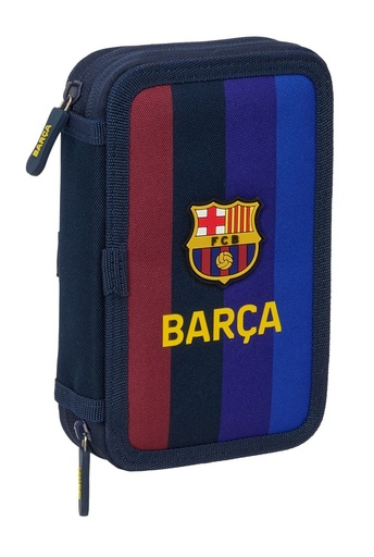 PLUMIER DOBLE PEQUEÑO 29 PIEZAS F.C.BARCELONA 1ª EQUIPACION 26/27 12,5x19,5x4cm