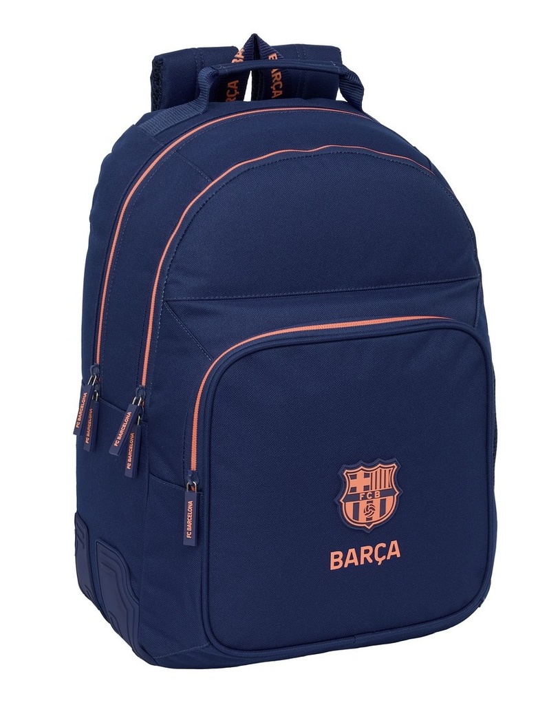 MOCHILA DOBLE ADAPTABLE CARRO F.C.BARCELONA 2ª EQUIPACION 32x42x15cm