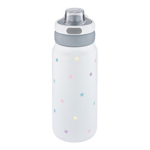 Botella termica interior ceramico 750ml sport ice pastel dots