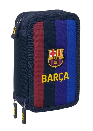 PLUMIER TRIPLE 37 PIEZAS F.C.BARCELONA 1ª EQUIPACION 26/27 12,5x19,5x5,5cm