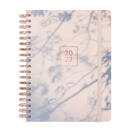AGENDA ANUAL OPTIMAL B5 SEMANA VISTA HORIZONTAL 2027 GRIS INTL