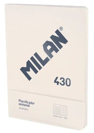 PLANIFICADOR SEMANAL Y MENSUAL 430 SINCE 1918 BEIGE