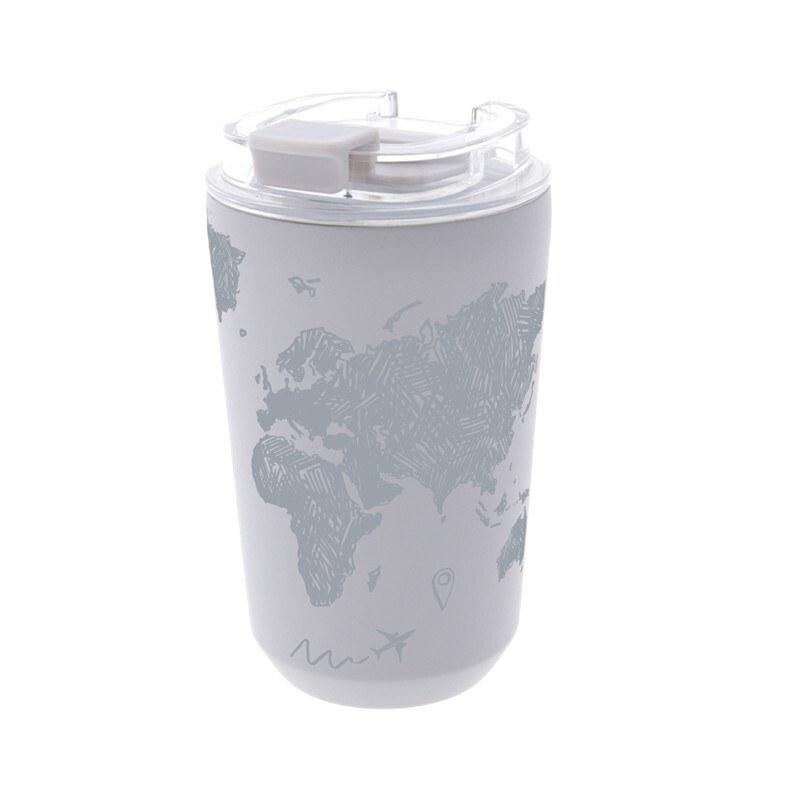 VASO TERMICO INTERIOR CERAMICO 400ML SHADOW SKETCH MAPS