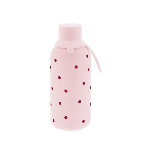 Botella termica interior ceramico 2 tapones 500ml petite dots