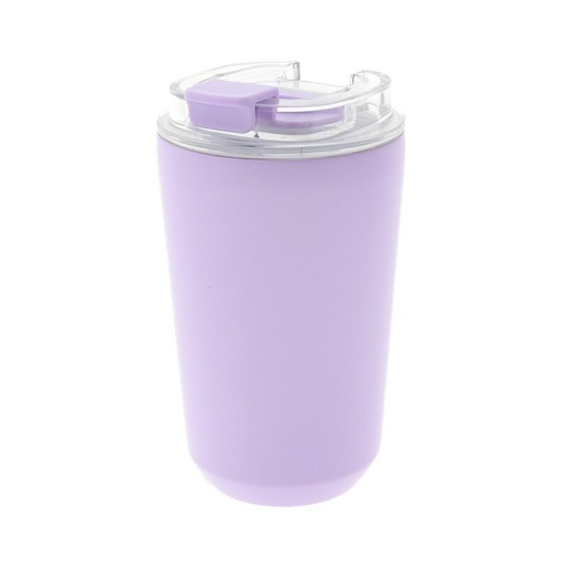 VASO TERMICO INTERIOR CERAMICO LISO 400ML LILAC