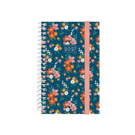 AGENDA ANUAL DESIGN COL E3 SEMANA VISTA HORIZONTAL 2027 FLORA