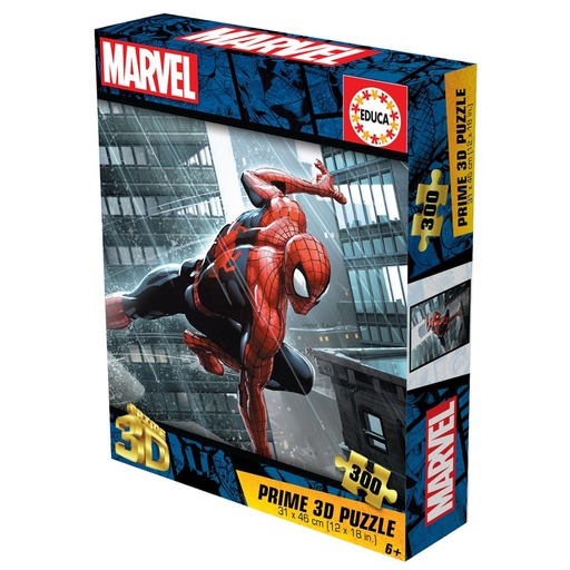 PUZZLE 3D LENTICULAR 300 PIEZAS SPIDERMAN