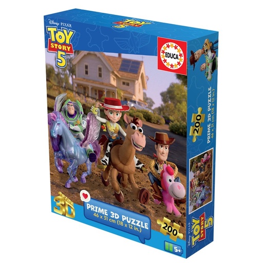 PUZZLE 3D LENTICULAR 200 PIEZAS TOY STORY 5