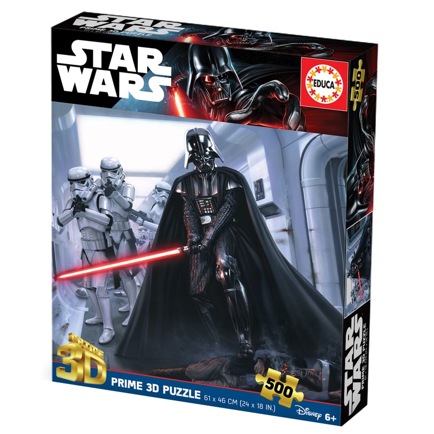 PUZZLE 3D LENTICULAR 500 PIEZAS STAR WARS