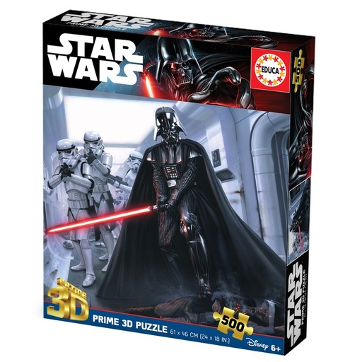 PUZZLE 3D LENTICULAR 500 PIEZAS STAR WARS