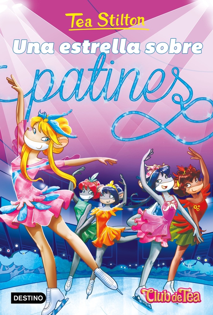 Una estrella sobre patines