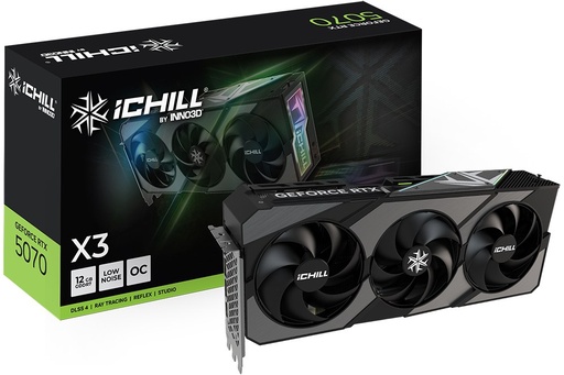 [C50703-12D7X-195065H] iChill GeForce RTX 5070 X3 NVIDIA 12 GB GDDR7
