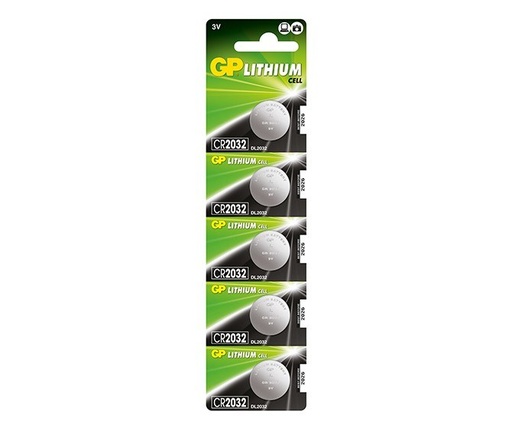 [CR2032-8U5] Lithium Cell CR2032 Batería de un solo uso Litio